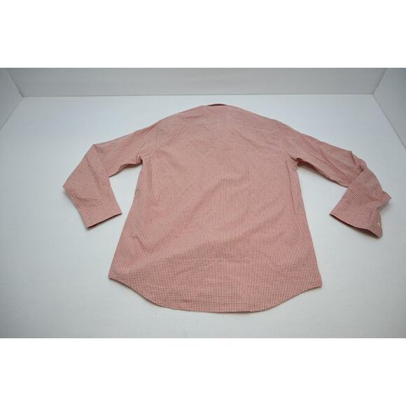 Oxford Dress Shirt Long Sleeve Plaid Classic Fit Mens Size Large NWT - Picture 8 of 8